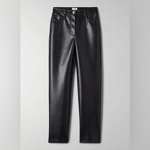 Vegan Leather Pants